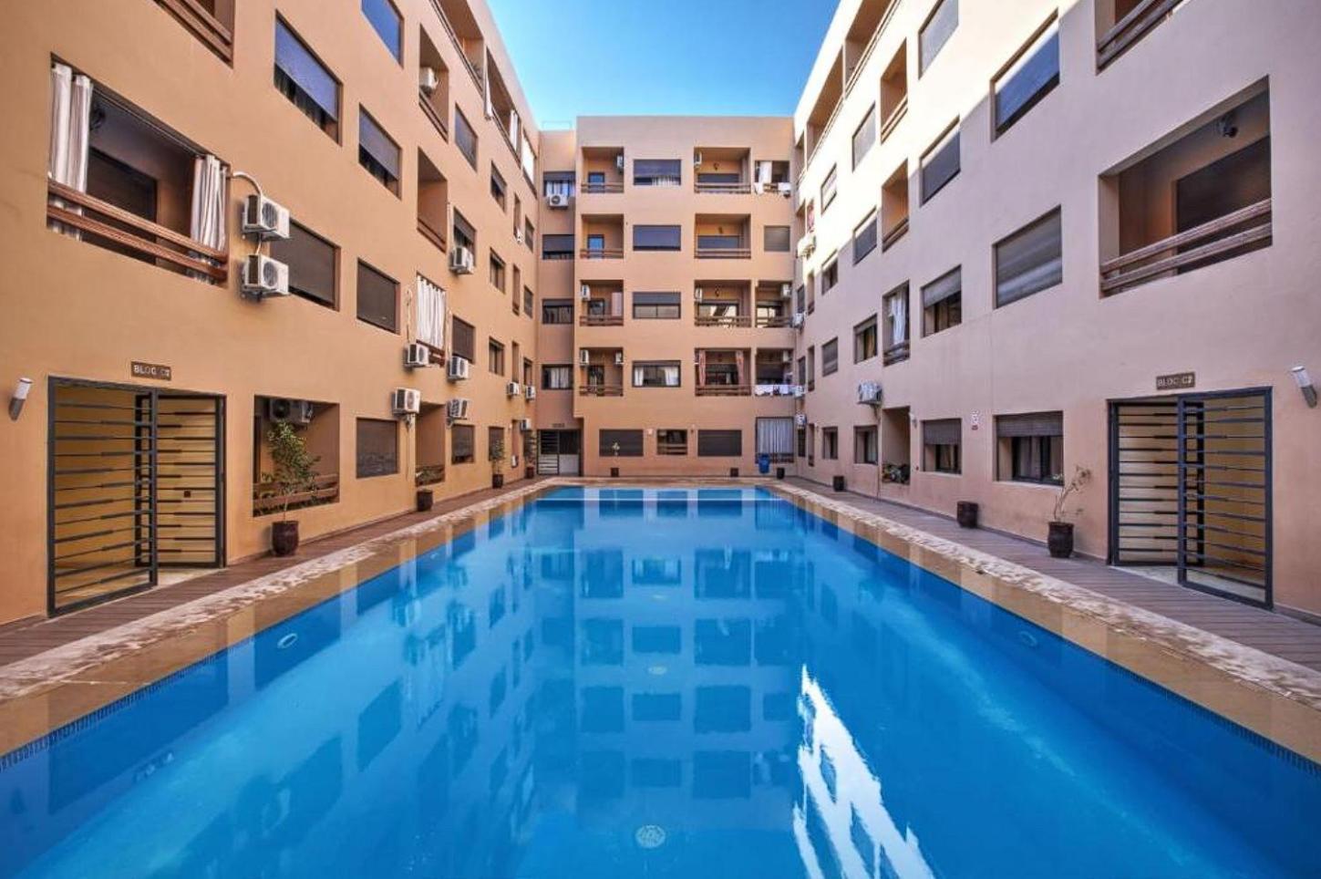 Appartement Gueliz Centre Marrákes Kültér fotó